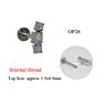 Opal Labret Stud Cz Gem Earring Ear Tragus Cartilage G23 Titanium & Surgical Steel Flat Bar Threaded Body Piercing Jewelry