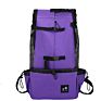 Outdoor Dog Mesh Carrier Backpack Breathable Pet Bag for Dogs Portable Carrier Bags Comfort Carrier for Small Medium Dog