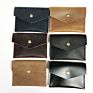 Personalized Genuine Leather Card Holder Wallet Travel Coin Wallet for Women and Men