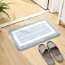 Plush Estera Door Entrance Floor Carpet Mat Rugs Polyester Tpr Bathroom Designer Stripe Area Rug