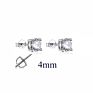 Popular Screw Back Stud Earrings for Men and Women