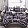 Print Polyester Four-Piece Bedding Set 161