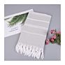 Printed Luxury Beach Stripe Logo Beach Towel