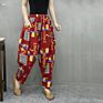 Printing Ladies Harem Pants Cotton European and American Casual Harem Pants