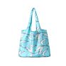 Product Large Capacity Portable Eco Friendly Peach Skin Canvas Foldable Reusable Shopping Tote Bag