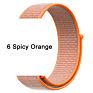 Qiman Nylon Iwatch Band Replacement Strap Nylon Loop Watch Band for Apple Watch Fabric Nylon Strap for Iwatch 7/6/5
