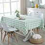Red and White Rectangle Polyester Plaid Table Cloth Checkered Gingham Tablecloth for Picnic,Holiday,Dinner,Kitchen
