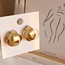 Retro Abstract Modern Art Lines Statement Metal Earrings Geometric Earring for Women Jewelry