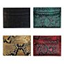 Rfid Multiple Card Holder Wallet Pu Saffiano Leather