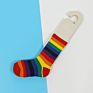 Rts Rainbow Kid Socks Infant Toddler Cotton Socks