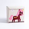Seller Foldable Animal Toy Storage Box Cube Chest Basket Organizer for Kids