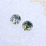 Small Popular Color Birthstone Fine Jewelry 925 Sterling Silver Bling Stud Zircon Cz Earrings