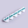 Small Stud Earrings for Women Sterling Silver 925 Jewellery Circle Crystals Natural Stone Earring