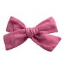 Soft Cotton Linen Fabric Bow Hair Clips Schoolgirl Sailor Bow Clips Baby Girls Hair Accessories