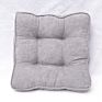 Solid Square Seat Cushion, Polyester Pillow Seat Corduroy Chair Pad Tatami Floor Cushion for Living Room
