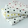 Star Printed Baby 100% Cotton Knitted Receiving Blanket Muslin Swaddle Wrap for Baby Kid Child Toddler