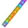 Stress Set Silicone Sj Rainbow Sensory Fun Kid Band Pulseira Watch Wristband Pulsera Push Bubble Pop Fidget Toy Bracelet