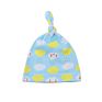 Stretchy Soft Top Knot Baby Beanie Hat