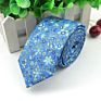 Style Floral Brisk Soft Texture Tie 100% Cotton for Men&Women Casual Dress Handmade Adult Wedding Tuxedo Tie Accessory Gift