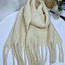 Thick Poncho Shawl Knitted Pashmina Blanket Plain Scarves Ladies Cashmere Wool Scarfs Women and Men