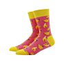 Thin Funny Food Socks Crew Socks Pure Cotton Donuts Men's Socks In