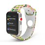 Tie Dyeing Designers Watches Men Wrist Sublimation Silicone Watch Bands for Apple Iwatch 6 Rubber Watch Straps