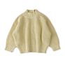 Toddlers Kids Knit Plain Pullover Long Sleeve Organic Oversized Baby Sweater Top
