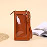 Touch Screen Waterproof Shoulder Women Crossbody Bag Purse Leather Mobile Cell Phone Bag Case