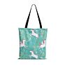 Unicorn Shopping Bag for Women Unisex Pink Foldable Oversized Eco Bag Creative Idea Girl's Gift College Book Tote Bag