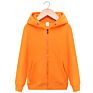 Unisex Adult Blend Fleece Full Zip Hooded Sweatshirt Top