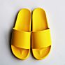 Unisex Slipper Indoor Outdoor Sliders Sandal, Light Orange Blank Color Sandals Pvc Slides