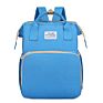 Waterproof Mummy Back Pack Crib Large Capacity Mom Backpack Foldable Baby Bed Diaper Bags with Changing Station