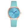 Wj-8372 White Ladies Leather Band Quartz Watch