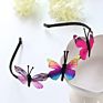 Women Girls Bohemian Hair Bands Print Headbands Hair Band with Clip Elastic Hair Bands Accessories Woman