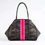 Women Handbags Ladies Print Portable Handbag Neoprene Beach Bag Tote Bag Customize Neoprene Shoulder Tote