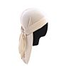 Women Men Plain Polyester Du Rags Turban Bigger and Thicker Plain Solid Velvet Durag Durags for Men