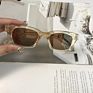 Women Vintage Rectangle Sunglasses Designer Cat Eye Acetate Sunglasses