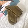 Women Warm Socks Solid Color Knit Soft Camel Wool Socks in Packaging