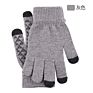 Wool Knitted Touch Screen Gloves Acceptable Couple Plush Thickened Cold Proof Warm Non-Slip Gloves