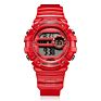 Youngs Pu Strap Ladies Sport Plastic Digital Lcd Display Watch