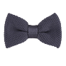 Youth Men Big Boys Formal Polyester Knit Men's Knitted Bow Tie Knitting Casual Tuxedo Bowties Knited Tie Solid Pre-Tied Bow Tie