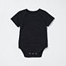 0-24M Lap Shoulder 100% Organic Cotton Short Sleeve Baby Bodysuit