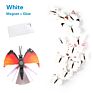 12Pcs One Pack 10 Colors Pvc Butterflies 3D Wall Sticker Home Decorations Refrigerator Decoration Wall Sticker Butterfly