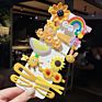 14 Pcs/Set Girls Cute Colorful Cartoon Flower Hairpins Kids Sweet Hair Clips Barrettes Hair Accessories Hairgrips