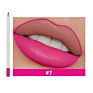 16-Color White Price Cosmetic Lip Pencil Waterproof Lip Liner Pencil Private Label