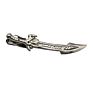 1 Piece Chrome Stainless Tie Clips Scissors Ax Car Owl Sword Hammer Shape Metal Tie Clip for Men Necktie Clips Pin for Mens Gift