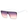 25737 Superhot Eyewear Futuristic Monolens Men Women Shield Sunglasses