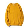 280 Gsm Women Crew Neck Sweater French Terry Blank Hoodies & Sweatshirts Organic Cotton Unisex Plain Crewneck Sweatshirt