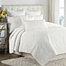 3 Pcs Machine Washable American Style Solid Color Embroidery Cotton Quilts Bedding Sets Quilt for , Own Use