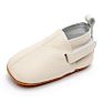 3Lb007 Stock -Selling Genuine Leather Baby Boy Toddler Shoes, Faux Suede Soft Sole Baby Shoes